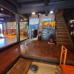 郷土料理 栃洞屋 - 店内
      入口から入って撮影