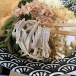 あんだ堂 - ぶっかけ冷(並)＋鬼おろし＋油あげ