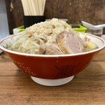 ラーメン二郎 品川店 - 小ラーメン麺少なめ