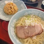 中華食堂 白鳳 - 塩半チャン