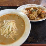 四川菜館 - 担々麺セット（￥1155）