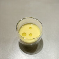 Tinc gana - 和風だしのコーンスープ。