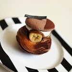 ブーランジェリー スドウ - マカロンショコラバナーヌ