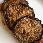 ブーランジェリー スドウ - 米茄子と粗挽きソーセージの豪快タルティーヌ