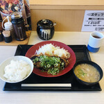 かつや - ねぎ味噌チキンカツ定食 R5.5.7