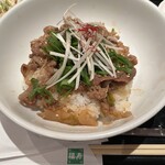 焼肉名菜 福寿 - ネギ塩カルビ丼