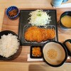 Tonkatsu Tadumura - 霧島黒豚のロースかつ定食(2180円です。