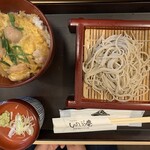 しのぶ庵  - 親子丼セット