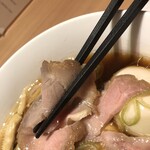 らぁ麺すみ田 - レア叉焼大きさ6×5㎝