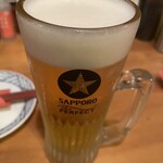 おでん＆ワイン カモシヤ - 生ビール