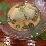 佳肴岡もと - ハモも変幻