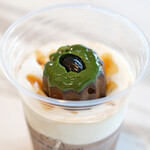 @ Kitchen - カヌチーノ 1000円 のホイップクリームin抹茶カヌレ