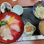 季さく - 海鮮丼　１１００円