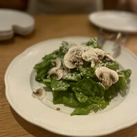 Cucina del NABUCCO - ルッコラとマッシュルームのサラダ シトロン・ドレッシング (¥1,650)