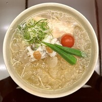 紀尾井町 藍泉 - 【限定】冷やし鱧出汁ラーメン(2,500円)