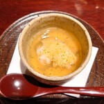 日本料理 柳燕 - 冷たい茶碗蒸し