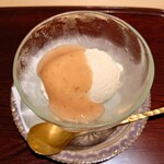 日本料理 柳燕 - 杏仁アイス