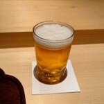 日本料理 柳燕 - ヱビスビール小瓶