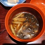 日本料理 柳燕 - 味噌汁（蓴菜、海苔）