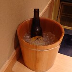 日本料理 柳燕 - ヱビスビール小瓶