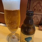 カレー専門店 円山教授 - 小樽ビールピルスナー