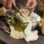 Kodawari Sengyotosumibijidori Hibachi - 鶏の塩釜焼き