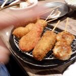 Kushikatsu Denchan - 料理