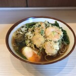 そばの神田 東一屋 - 朝そば＋えびかき揚！