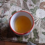 郷土料理 栃洞屋 - ◯豆乳の豆腐の梅トロリ
      購入された豆乳を豆腐にして
      甘味ある梅トロリを上から掛けてある。