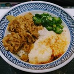 吉野家 - 令和5年7月
牛麦トロ丼並 税込602円