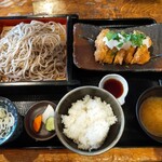 Juuwari Soba Koga - 2023年7月10日(月) おろしポン酢チキンカツセット 1,180円