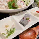 Toufu Shunsai Kokone - お豆腐食べ比べ