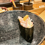 ますなが - 鯵の軍艦。絶品！