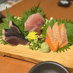 Shikisai - 鮮魚3点盛り