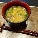 Daiwa Sushi - 〆は味噌汁
