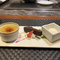 鉄板焼き 表参道 - デザート