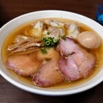 中華そば さわ - 特製塩中華そば大盛り