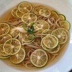 蕎麦 阿き津 - アップで