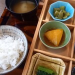 風のじょうけい - ごはんとみそ汁付き