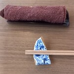 風のじょうけい - おしぼりとお箸