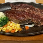 ステーキ宮 - てっぱんステーキランチ240g