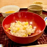 多仁本 - ここの玉蜀黍ご飯はいけますね♫