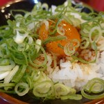 らーめん 谷瀬家 - デビルライス(200円)。