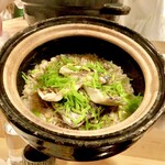 Tanimoto - 太刀魚と三葉のご飯