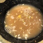 つけソバ いしい - スープ割り(スッキリスープ)