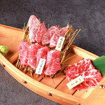Assortment of 3 branded wagyu beef