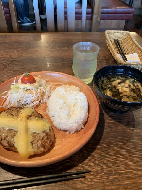 びっくりドンキー 石川店  - 桔梗（ハンバーグ）の写真