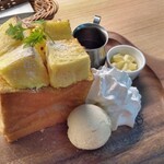 CROCE セントレア店 - サイコロフレンチトースト750円