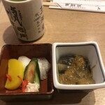 Mikawaya - 漬物と茄子煮