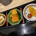 Sumibi Yakitori Hatoya - 小鉢　3種